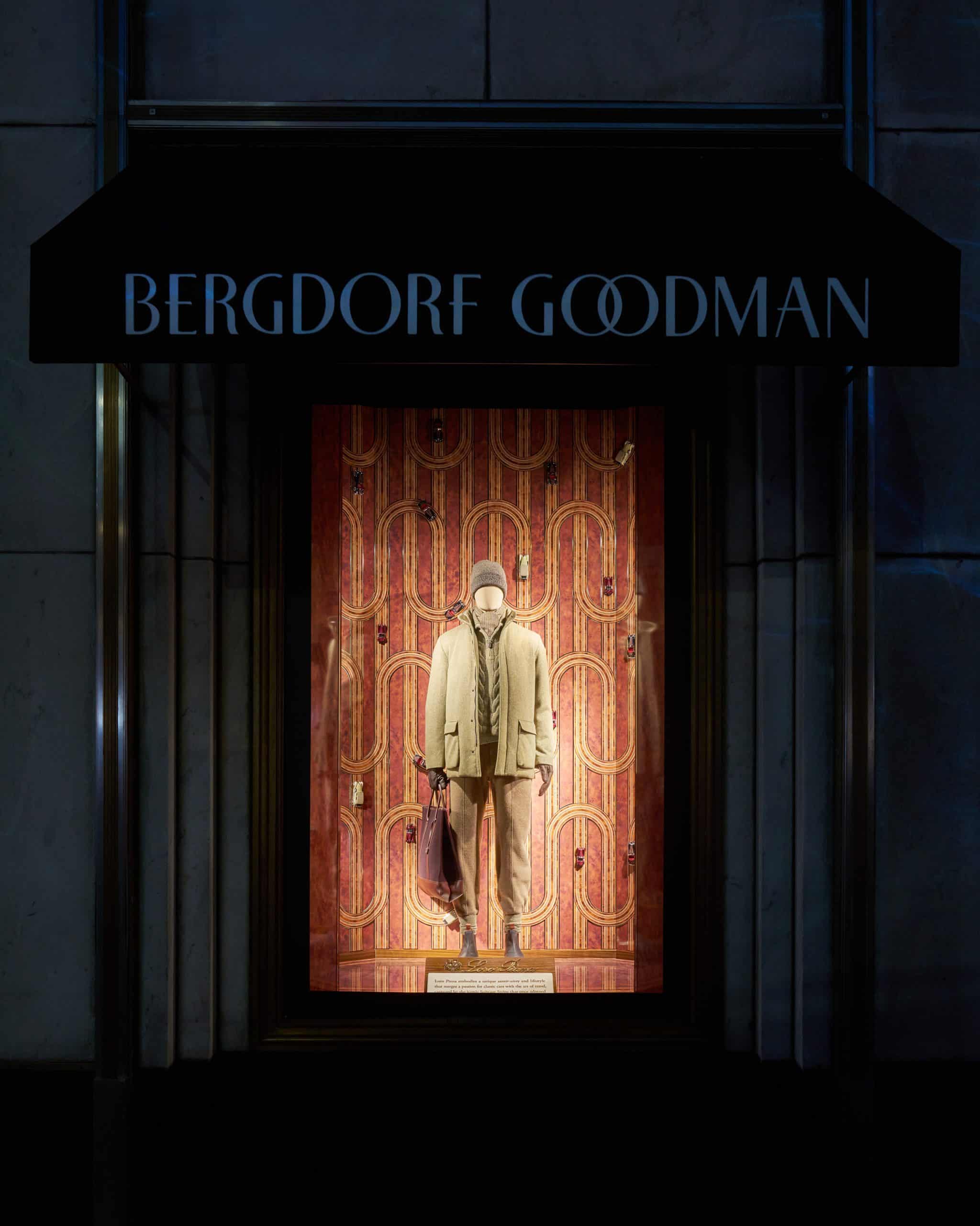 LORO PIANA WRAPS BERGDORF & GOODMAN IN CASHMERE COOL