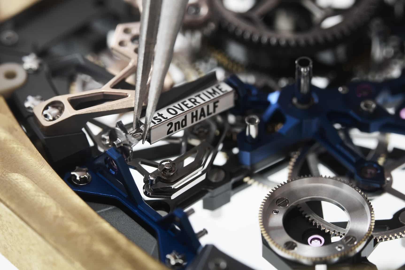 RM 41-01 Tourbillon Soccer in close details