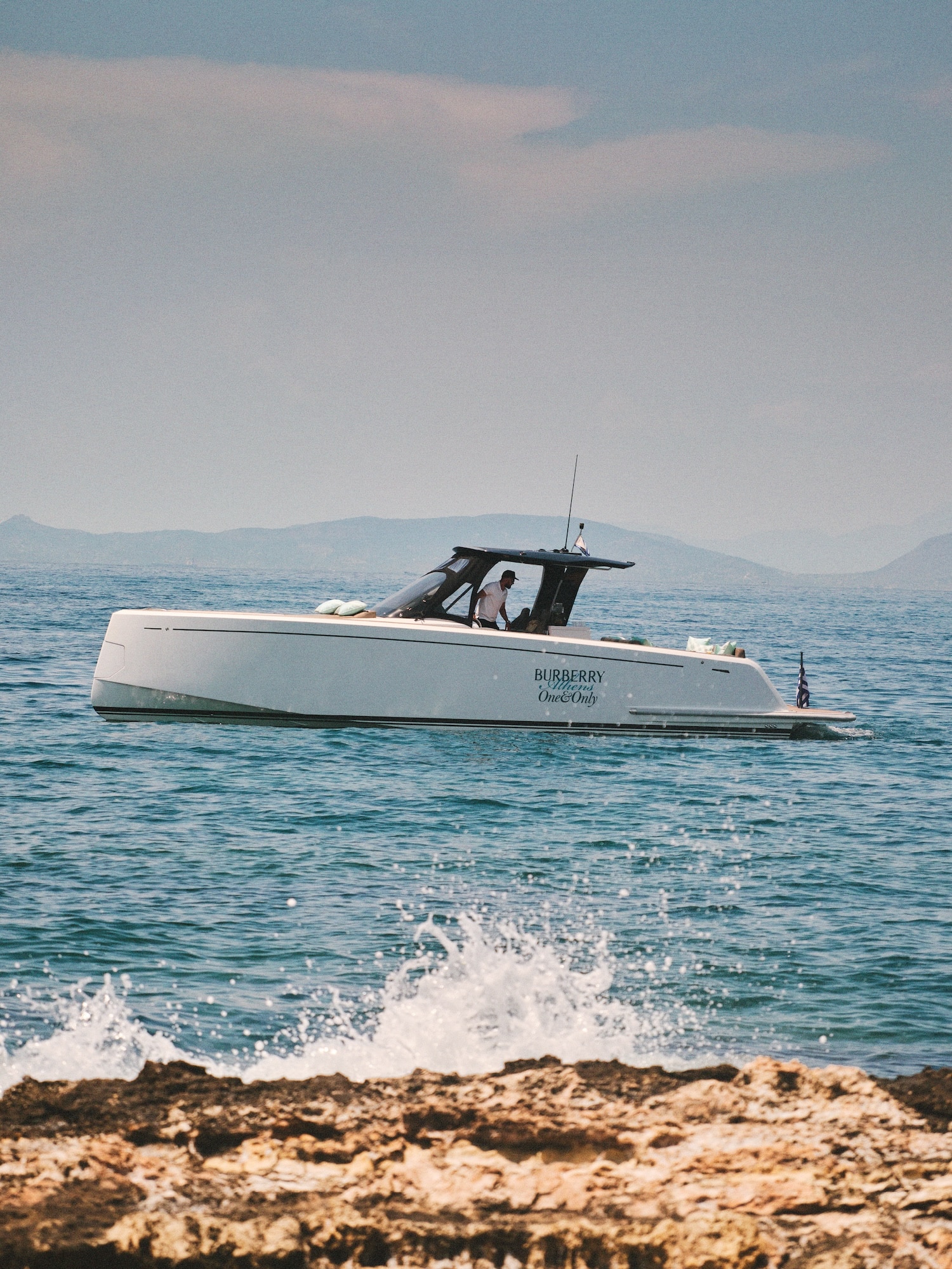 Burberry at OneOnly Aesthesis in Greece summer 2026