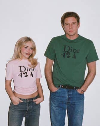 sabrina carpenter and jonathan anderson for dior and A24